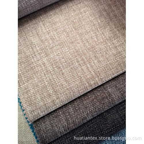 Recycled sofa fabric with pongee backing